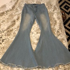 Bell bottom jeans